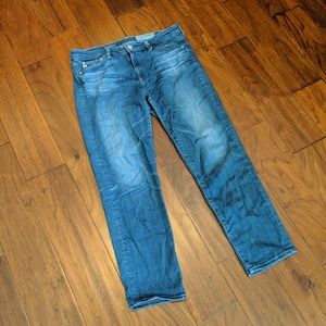 AG Denim Stretch Prima Crop